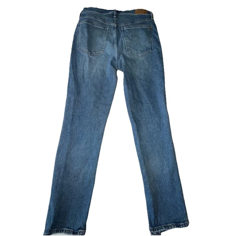Madewell Jeans Womens 29 Blue The Perfect Vintage Straight-Leg High Rise Denim - Picture 8 of 8